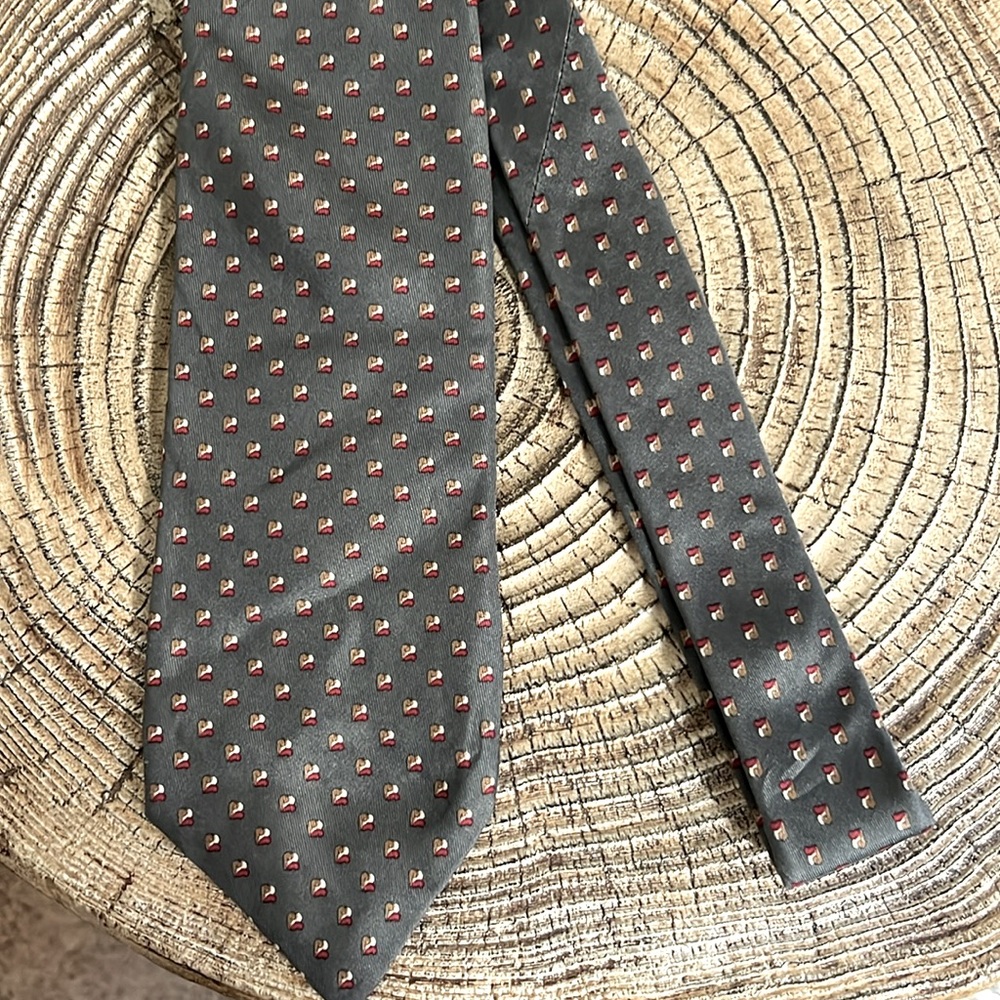 100% Silk Tie - Gray